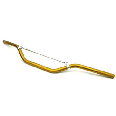 Guidon Moto 22mm Universel avec barre Or